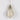 4.728 X 4.728 X 8.274"H GOLD FINIAL ORNAMENT