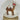 Reindeer with bird on back snowglobe