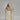 10"H. Glass/ Metal Lantern