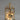 11.5"H. Metal/Glass Lantern