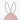 EasterTable Top Egg with Ears in Brown