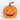5 IN LED ORANGE PUMPKIN