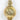 Gold finial assorted ornament