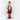 42"H. NUTCRACKER in RED PLAID DRESS