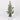 Frosted tabletop pine tree