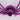 HALLOWEEN 16"H PURPLE / BLACK SPIDER DECOR