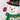 Snowman with green scarf