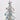 Cool blue tabletop tree