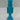 9.5"H. Plain Wood Blue Nutcracker