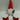 19"H. Christmas Red Shelf Sitter Gnome