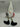 19"H. Christmas Ivory/Red Shelf Sitter Gnome