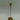9.0"H. Gold Metal candle Holder