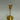 5.5"H. Gold Metal Candle Holder