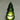 6.25"H. Green Glass Lighted Tree.