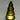 6.25"H. Gold Glass Lighted Tree.