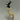 8.75"H. Standing Wooden Deer