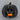 8.75"H. Halloween Jack-O-Lantern Pumpkins