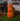 26"H. Halloween Metal Stacked Pumpkin Lantern