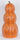 26"H. Halloween Metal Stacked Pumpkin Lantern