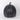 11" Metal Black Pumpkin Lantern