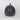 8" Metal Black Pumpkin Lantern