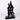 10"H. Halloween Metal Haunted House
