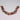 72" Halloween Fabric Garland with Black Small Pumpkins