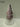 9.5" Ceramic Electroplated Silver Table Top Tree