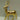 12.75" Gold Standing Reindeer
