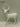 13.0" White Glitter Standing Reindeer
