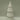 12.5" Ceramic White Glittered Table Top Tree