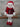 Plush Standing Snowman Dressed in Christmas Attire
