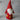 Red Fabric Standing Gnome Holding Stars