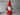 Red Fabric Standing Gnome Holding Stars