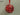 Red/White Roping Ball Orn