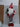 Fabric X'mas Standing Gnome