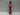 Red Wooden Skinny Nutcracker