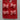 Xmas Fabric Bow Ornament 4/pc