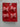 Xmas Fabric Bow Ornament 4/pc