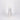  Silver White Glass Tabletop Tree