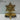 6.75" Multicolor/Gold Star Stocking Holder