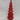 Red Glass Finial Tree