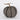 Fabric black pumpkin