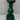Green Glass Candle Holder