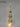 Lighted Glass Table Top Gold Finial