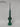 Glass Green Finial