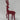 14.25" Red Flocked Standing Reindeer