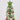 Green wired tabletop tree
with red bells