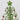 Green wired tabletop tree
with red bells