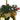 Shiny golden jingle bell ornament